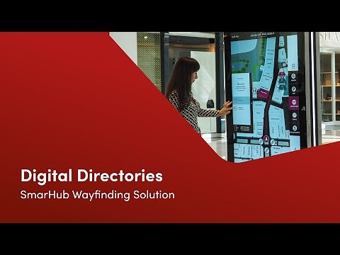 Interactive Wayfinding Kiosk Solution | Wayfinder V4