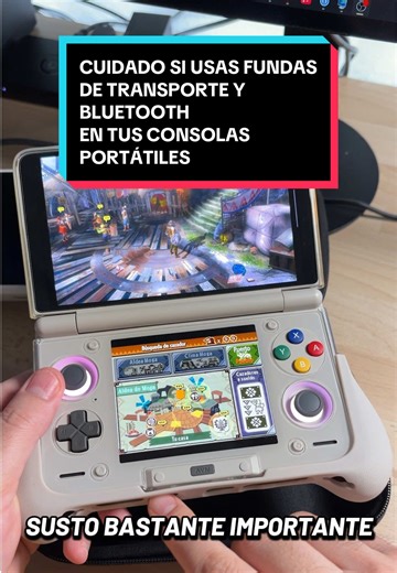 Cuidado con dispositivos Bluetooth en consolas portátiles