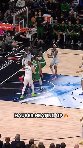 Sam Hauser with back-to-back triples in the 2nd 🔥🔥 | Celtics-Timberwolves LIVE on TNT 📺 | NBA