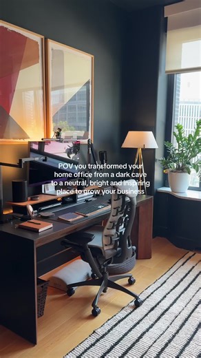 Stunning Home Office Makeover: From Cave to Creativity