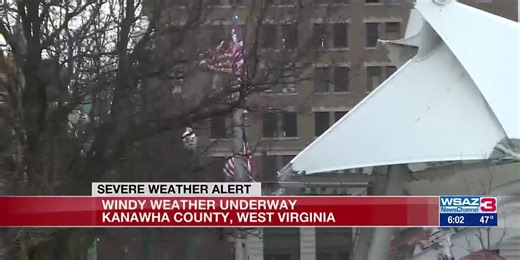 Windy weather impacting our region