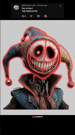 How To Draw Prototype From Poppy Playtime Pencil Drawing #poppyplaytime #prototype