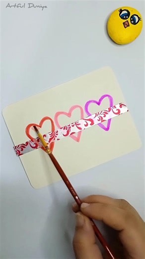 DIY Valentine's card 💓 #diy #valentinesday #crafts