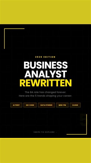 Trends Rewriting the Business Analyst Role in 2026 #businessanalyst #dataanalytics #powerbi #data