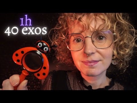 ASMR | 40 exercices visuels 👀 pour fatiguer tes yeux… tiendras-tu 1 HEURE ? 😈💤