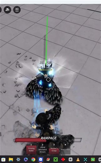 tutorial basic combo hero hunter #shorts#roblox