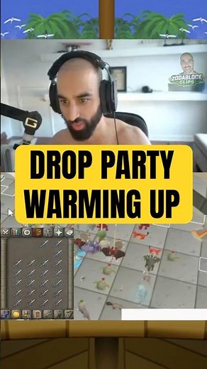 Odablock Drop Party Warming-Up #osrs