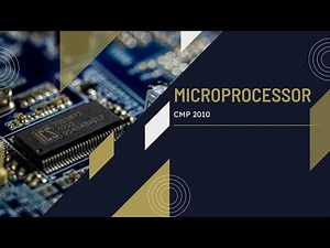 Week 1 (How to build a microprocessor?)