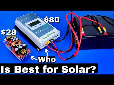 Solar MPPT Charge Controller vs DC to DC Boost Converter, which is Better for Solar Charging?