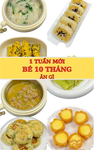 Thực đơn ăn dặm cho bé 10 tháng các mẹ tham khảo ở đây nhé | Hàu Mỡ Family