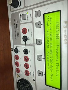 Conserto Sistema de teste e simulação de relé de proteção Megger FREJA 300 0486