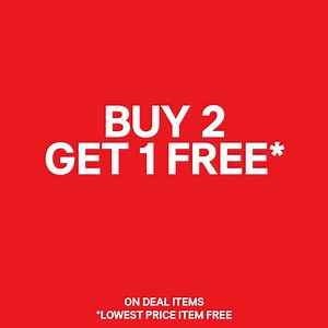 In-store offer! Final deals now at all #HMMalaysia stores! Don't forget, our buy 2 get 1 free offer on all deal items is still on*! *Lowest priced item will be free. This offer is not valid on our online store. 💌 Stay updated with the latest fashion news and special offers! Subscribe to our H&M Malaysia newsletter here: http://hm.info/19syw 📲Download our new App & shop online now: iOS (http://hm.info/19syx) Android (http://hm.info/19syz) 👉Follow us: Youtube ( http://hm.info/19sz0) Twitter ( h
