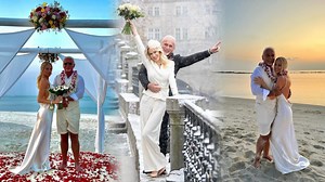 Dvě pohádkové svatby Richarda a Anny-Marie Chladových: Tropický ráj i zasněžená Praha