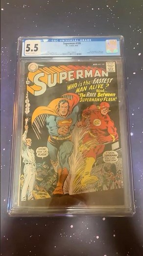 Superman vs. Flash: The FIRST Time They Ever Raced! (1967)