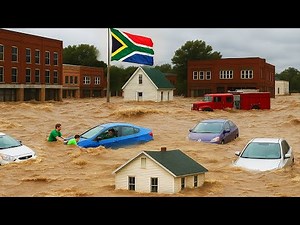 Hours Ago in South Africa ! 🌊 Massive Flooding Turns Streets into Rivers, Towns Submerged in Mthatha