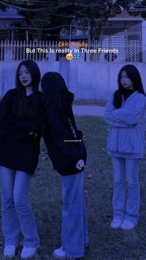 Reality In Three Best Friend 🥀🥹 || Tag Your Friends || Whatsapp Status || #shorts #ytshorts #lyrics