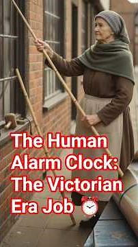 The Knocker-Upper: Victorian Britain's Human Alarm Clocks #KnockerUpper #VictorianHistory