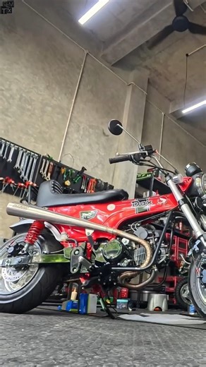 AMERICAN CHOPPER • HONDA ST 125 DAX | Old Skool #shorts