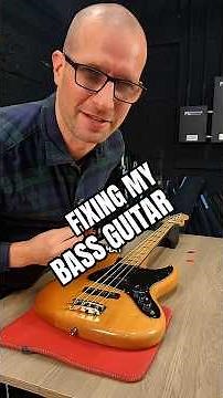 Fixing My Bass Guitar (kind of)