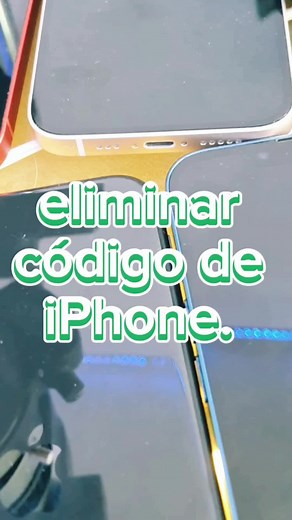 eliminar codigo de iPhone #iphone #celulares #reparaciondecelulares