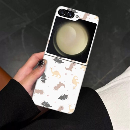 Cute Cartoon Dinosaur Galaxy Flip Phone Case for Samsung Galaxy Z Flip 7 7FE, Flip 6 5 4 3, Galaxy Z Flip7 6 5, Shock Absorbent Cover - Etsy