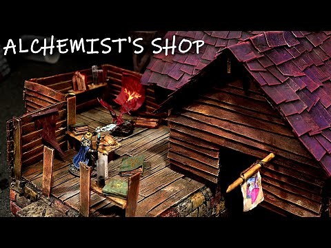 The Alchemist's Shop: an epic fairy-tale craft for D&D!