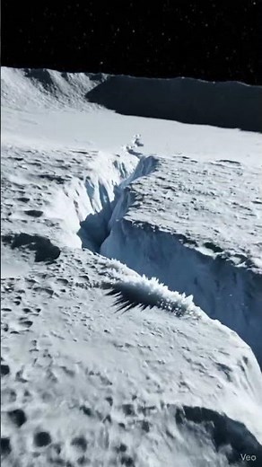 Oberon (Uranus’ Moon) — Frosted Crater Descent #uranus #universe #astronomy #mars #solarsystem
