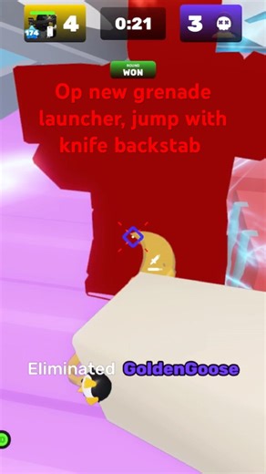 OP new grenade launcher jump with backstab ￼