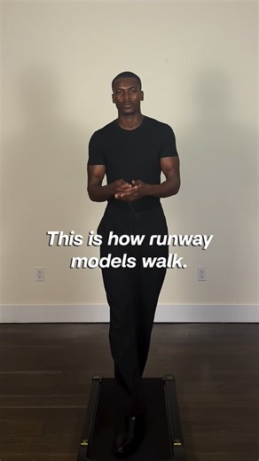 Idriss on Instagram: "Are you ready for your runway? 🔥 Practice. Save. Repeat. #runwaywalk #modelingtips"