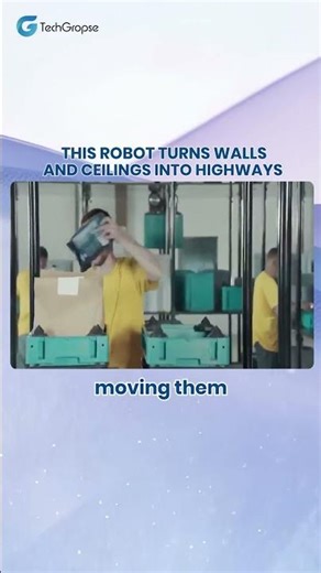 AI Robot That Climbs Walls & Ceilings 🤖 | Future of Automation