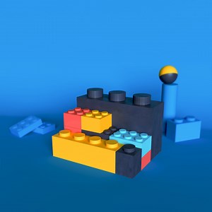 3D Printable 3D modeling | LEGO Brick by SelfCAD