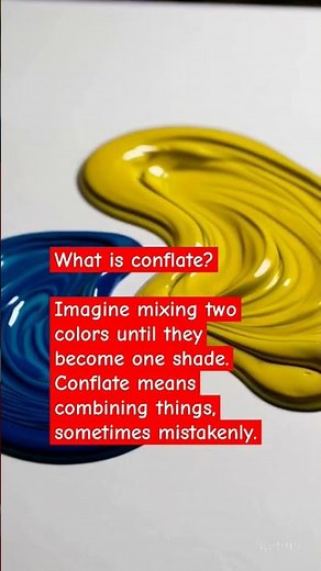 What is conflate?