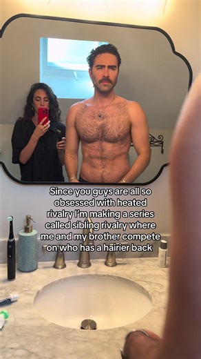 Sibling Rivalry: Who Has the Hairier Back?