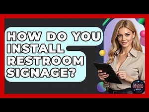 How Do You Install Restroom Signage? - Graphic Design Nerd