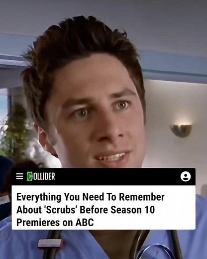 Everything You Need To Remember Before Scrubs Season 10 Scrubs Recap (Via. Greer Riddell Collider)