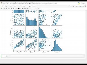 Linear Regression - Jupyter Notebook