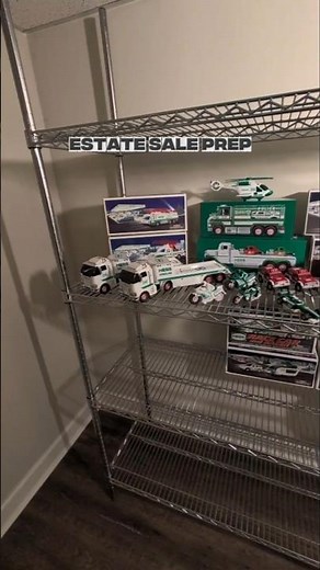 Large Collection of Hess Trucks Found at an Estate Sale