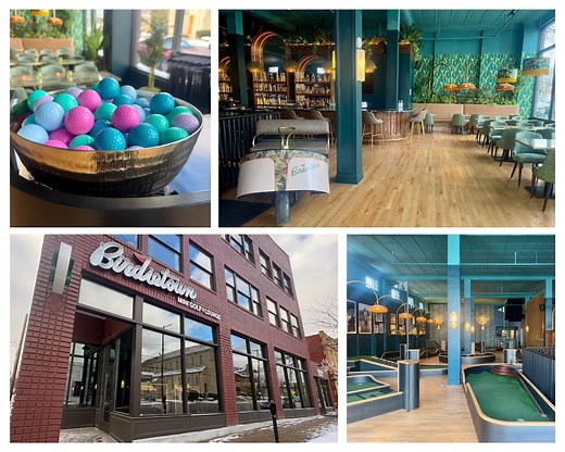 Birdietown in Lakewood combines indoor mini golf with Jill Vedaa dining menu