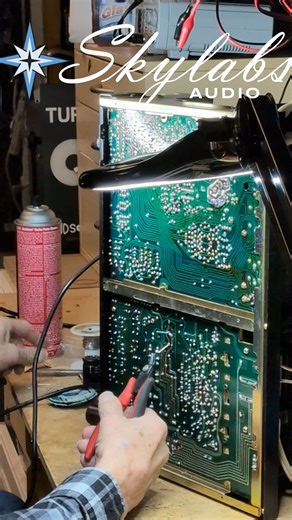 Skylabs is a Family. Working at a family business where, on any given day, there might be 3 generations under the shop roof is a truly incredible experience. Any time we have Ken on the bench we know its gonna be a great day! #skylabsaudio #vintagestereo #hifi #stereorepair #vintagerepair #vintagepioneer #familybusiness | Skylabs