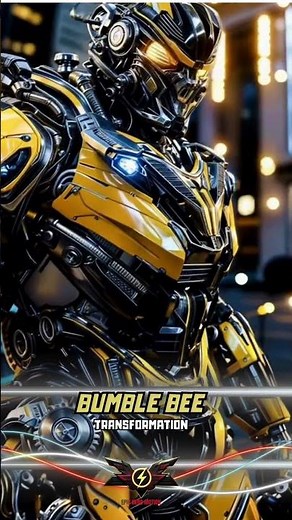 “REALISTIC BUMBLEBEE TRANSFORMATION IN 4K 🤯”🚘🤖 #bumblebee #transformers #4kwallpaper