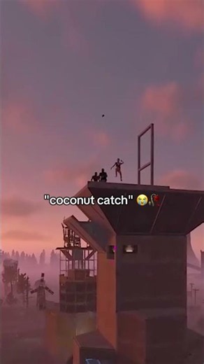 Coconut Catch 😭🥀 #shorts #coconutb #rust