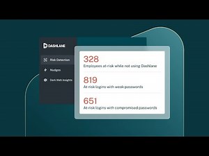 Dashlane Demos - Credential Risk Detection