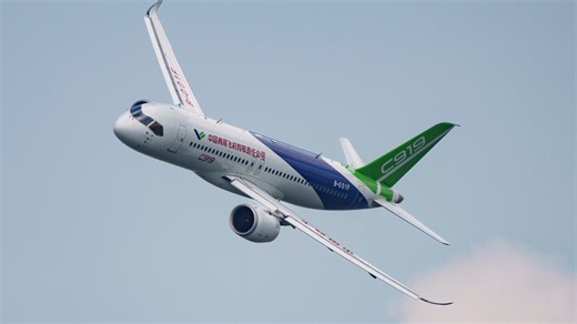 China's C919 jet faces turbulent skies as US-China trade tensions add to delays