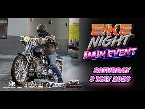 BIKE NIGHT: MAIN EVENT! - Saturday, 9 May 2026