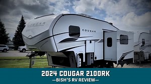 A super SHORT 5th Wheel! Keystone RV's 2024 Cougar 2100RK
