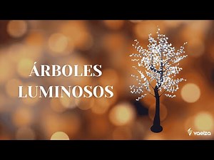Árbol Luminoso LED de Flores | Decoración Premium para Interior