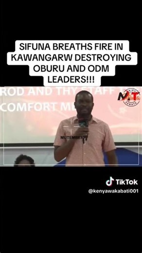 Sifuna exploded fire 🔥 🔥🔥 today . kindly subscribe for more