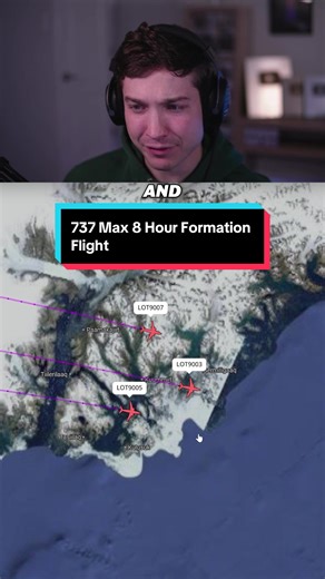 737 Max 8 Hour Formation Flight #news #lot #737max | lot polish airlines