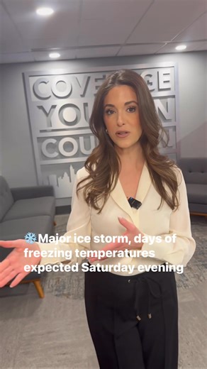 Here’s what’s coming up at 10PM on Fox 50 & 11pm on WRAL: Major ice storm headed our way! We are outlining preparations happening right now. | Michelle Mackonochie WRAL
