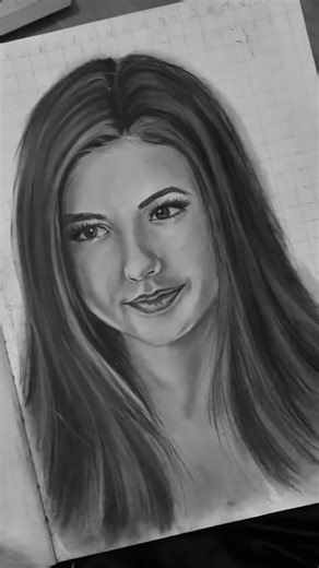 Drawing @Nina Dobrev #drawing #facedrawingtutorial #drawingideas #arttutorial #elenagilbert